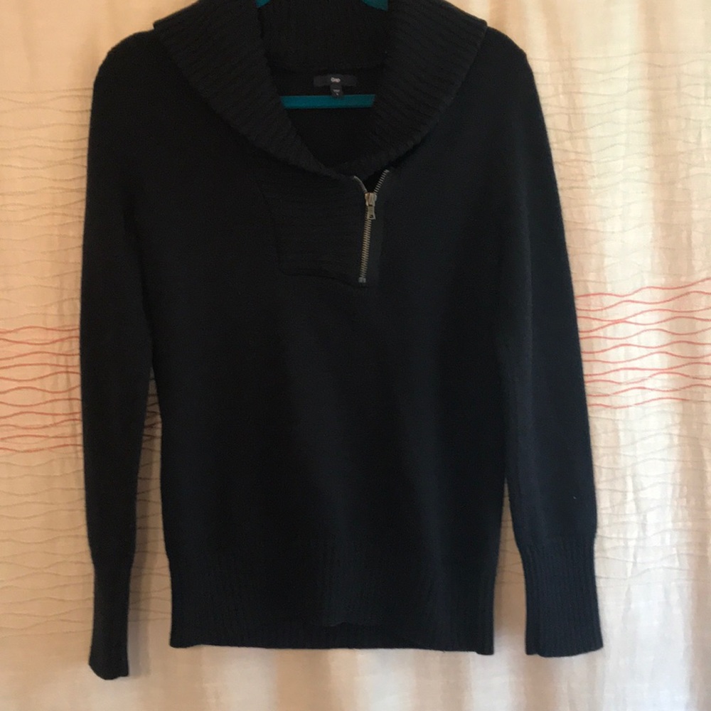 Navy sweater